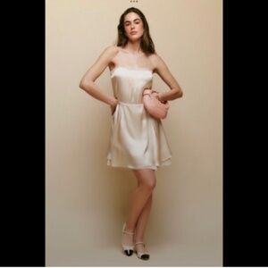 Reformation Irene Silk Dress